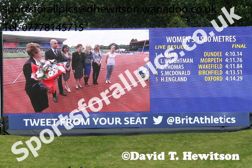 Womens 1500 metres, British Championships, Birmingham. Photo: David T. Hewitson/Sports for All Pics
